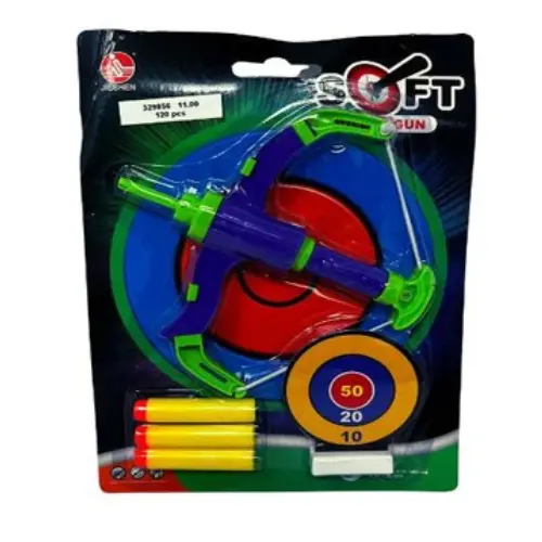 [329856] BOW W FOAM BLASTER -CASE QUANTITY: 240 SIZE: 18*26CM
