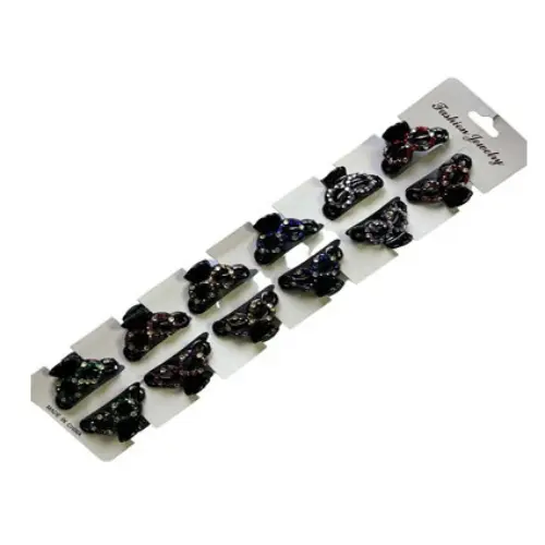 [1101HT16-004] 12 PCS SMALL HAIR  CLIPS