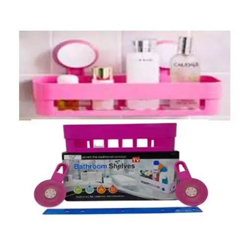 [FYZ 22] KITCHEN & BATHROOM  STORAGE SHELF COLORS: GREEN, PINK, BLUE,  WHITE