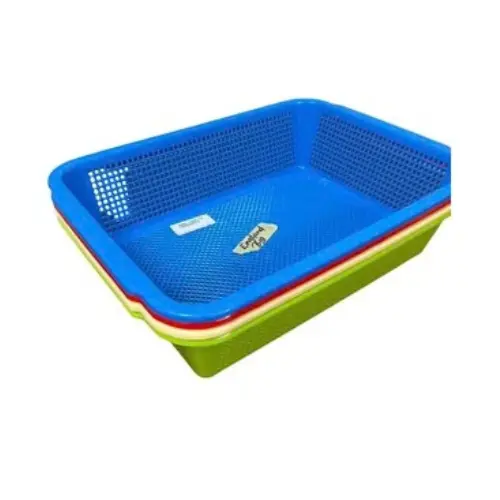 [SWEL145] FRUIT BASKET ENGLAND (BIG)-COLORS: RED, BLUE, GREEN, CREAM-SIZE: 36*28*10CM