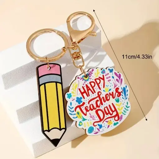 [FAZE0004] TEACHERS DAY METAL KEYCHAINS   