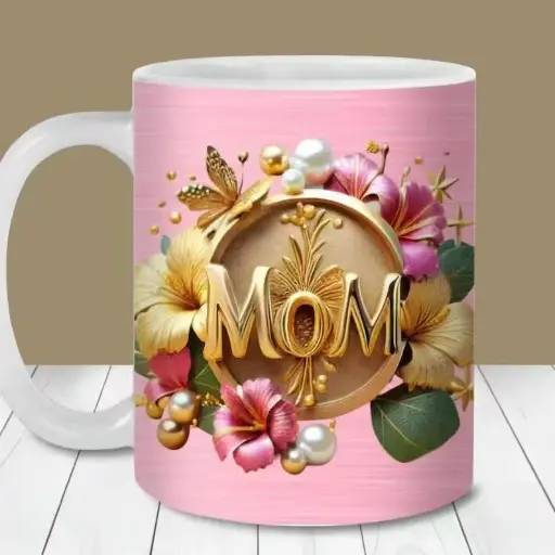 [FAZE0037] "MOM" CERAMIC MUG