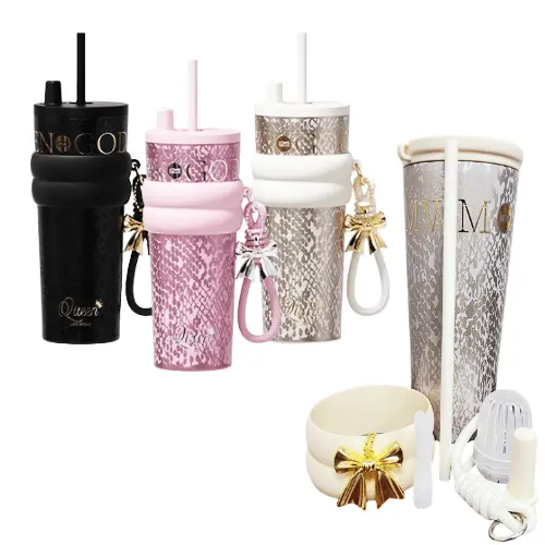 [FAZE0049] 9PCS STAINLESS STEEL QUEEN TUMBLER 