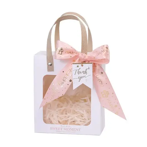 [FAZE0103] 5PCS PAPER GIFT BAGS INCLUDING CONFETTI AND RIBBON