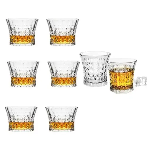 [33298] 6PCS GLASS CUPS-200ML