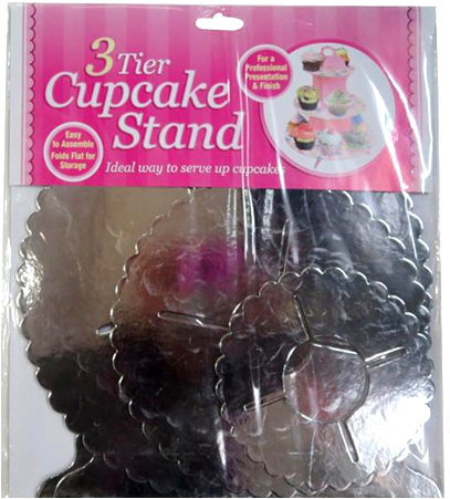 [114977] 3 TIER CUPCAKE STAND 